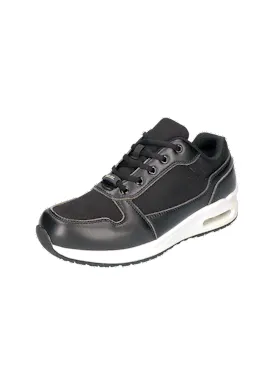 Bata Beekman DB.01-02 Werkschoen Laag Zwart-Wit