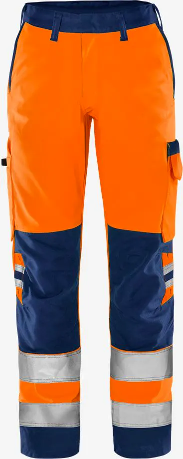 Hi-Vis Oranje/Marineblauw