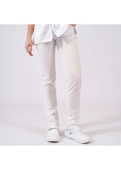 De Berkel Damenhose Tjitske Weiß B7110323
