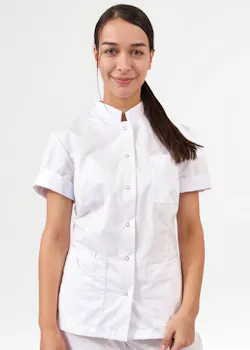 De Berkel zorgjas Jillian wit B3470326