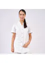 De Berkel zorgjas Lara Wit B4300326 miniatuur