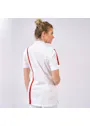 De Berkel Pflegekittel Lara weiß/rot B3930326 Vorschaubild