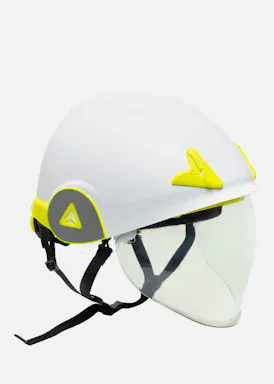 Delta Plus Schutzhelm mit doppelter Schale und Visier