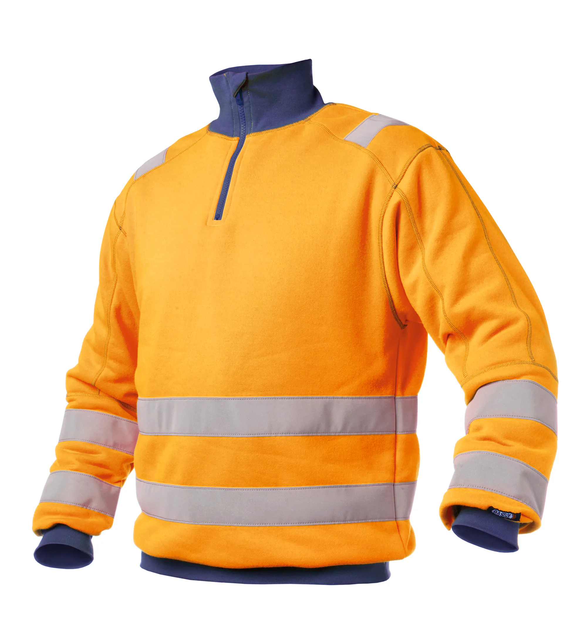 Orange/Marineblau