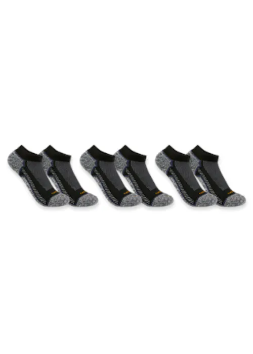Carhartt Force Midweight Low Cut Sock 3 Pack SL3283M