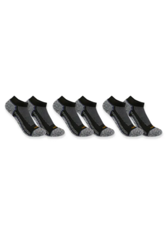 Carhartt Force Midweight Low Cut Sock 3 Pack SL3283M
