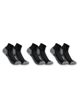 Carhartt Force Midweight Quarter Sock 3 Pack SQ5283M