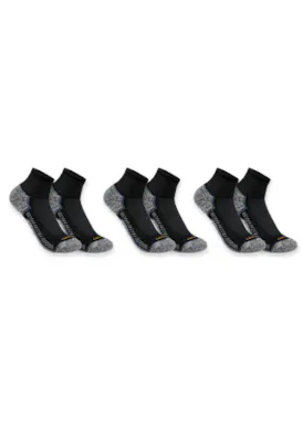 Carhartt Force Midweight Quarter Sock 3 Pack SQ5283M