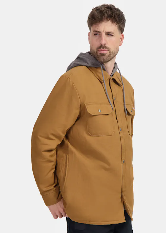 Dickies DK0A4XTI Fleece Hooded Duck Shirt Jack Relaxed