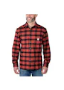 Carhartt 105945 Overhemden Flannel L/S Plaid Stretch miniatuur