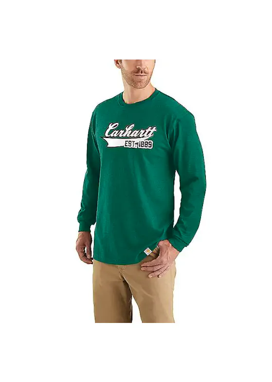 Carhartt Script Graphic 105612 T-Shirt L/S Comfort Fit