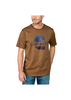 Carhartt C Graphic 105908 T-Shirt S/S Heavyweight Comfort Fit miniatuur