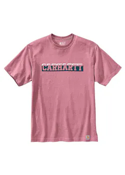 Carhartt Logo Graphic 105909 T-Shirt S/S Comfort Fit miniatuur