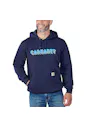 Carhartt Rain Defender Logo-Grafik 105944, wasserabweisender, beheizter Pullover Vorschaubild