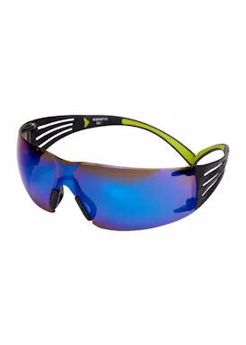 3M Bril SecureFit Blauw AS Mirrror SF408ASB