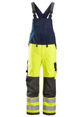 Snickers ProtecWork 6060 Bib & Brace Broek High-Vis Klasse 2