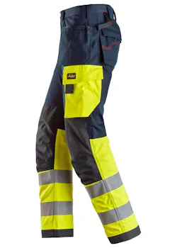 Snickers PW Trousers HP HV CL1 - 6276 miniatuur
