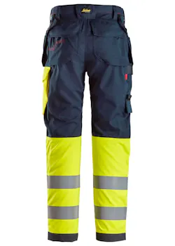 Snickers PW Trousers HP HV CL1 - 6276 miniatuur