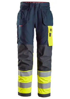 Snickers PW Trousers HP HV CL1 - 6276