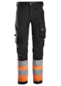 Snickers High-Vis, Klasse 1 Stretch Werkbroek 6334 miniatuur
