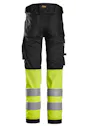 Snickers High-Vis, Klasse 1 Stretch Werkbroek 6334 miniatuur
