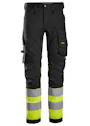 Snickers High-Vis, Klasse 1 Stretch Werkbroek 6334 miniatuur