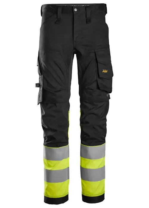 Snickers High-Vis, Klasse 1 Stretch Werkbroek 6334