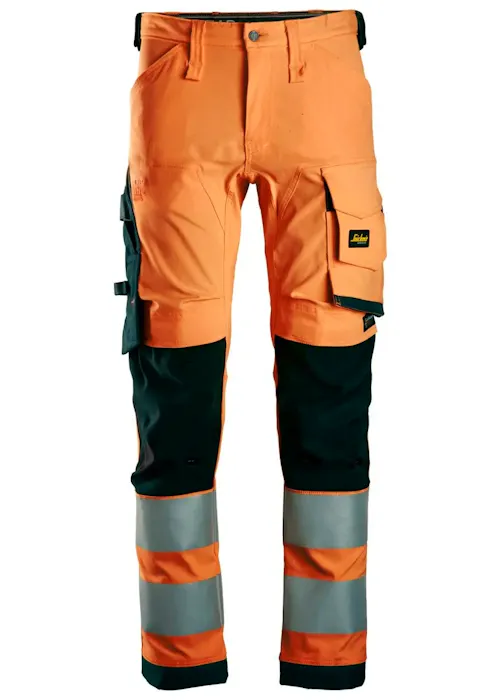 Snickers High-Vis, Klasse 2 - Stretch Trousers 6343