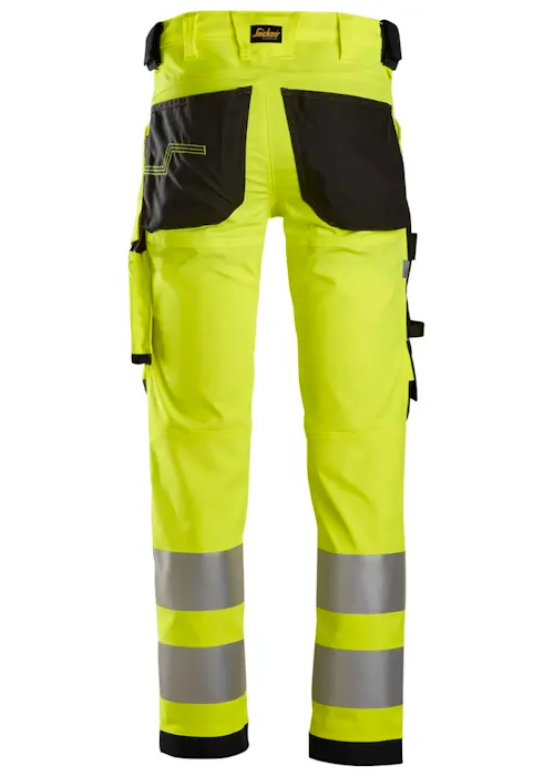 Snickers High-Vis, Klasse 2 - Stretch Trousers 6343