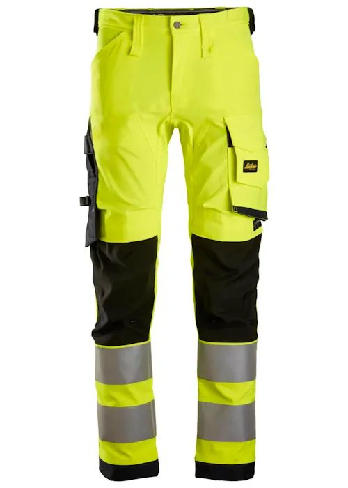 Snickers High-Vis, Klasse 2 - Stretch Trousers 6343