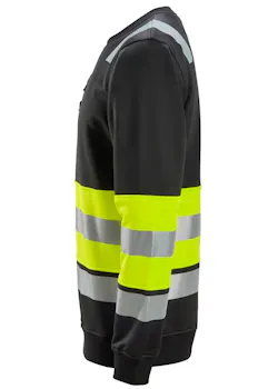Snickers 8031 Sweatshirt High-Vis Klasse 1 Reflecterend miniatuur