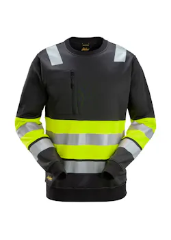 Snickers 8031 Sweatshirt High-Vis Klasse 1 Reflecterend
