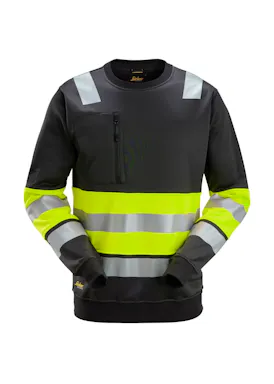 Snickers High-Vis Klasse 1 Sweatshirt 8031
