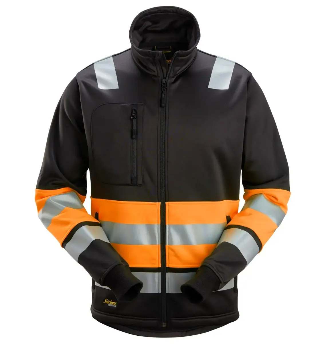 Schwarz/orange