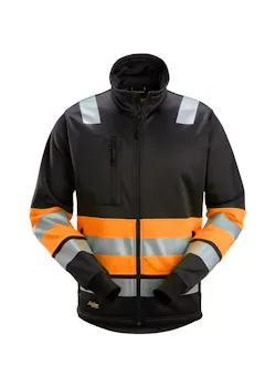 Snickers High-Vis Klasse 1 Jack Met Rits 8034 miniatuur