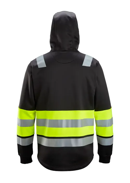 Snickers 8038 Hoodie Rits High-Vis Klasse 1 Reflecterend