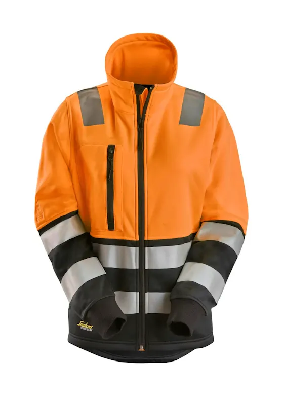 Snickers High-Vis Klasse 2 Damenjacke mit Reißverschluss 8073