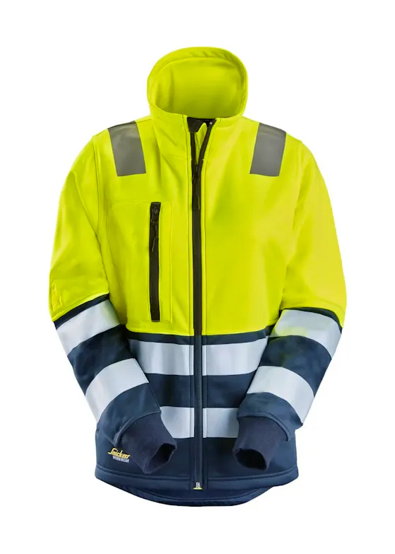 Snickers High-Vis Klasse 2 Damenjacke mit Reißverschluss 8073