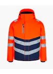 Oranje/marineblauw