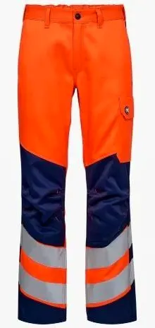 Orange/Marineblau