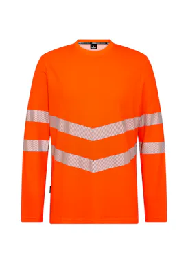 Engel Safety 9555-195 Langarm-T-Shirt, reflektierend, Regular Fit
