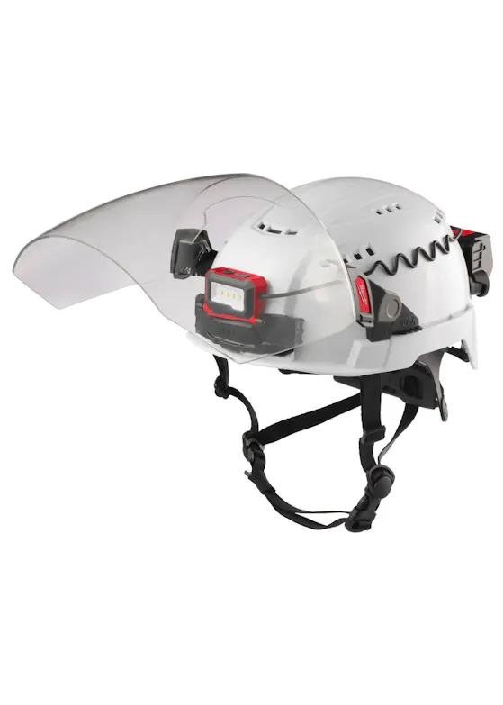 Milwaukee BOLT™ Gesichtsschutzschild Compact, hell - 1 Stück (4932479943)
