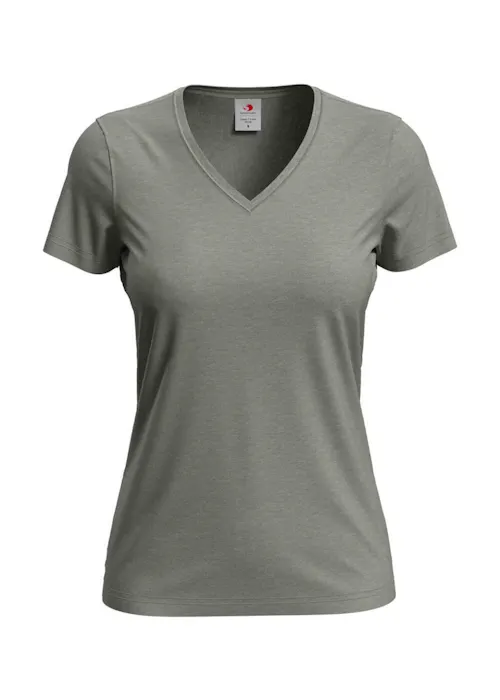 Stedman 2700 T-shirt V-Neck Classic-T SS Regular Fit Dames