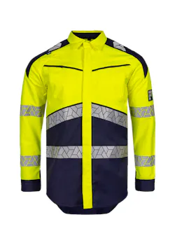 Sioen Rayane 322M Overhemd Vlamvertragend Antistatisch UV-bescherming Move
