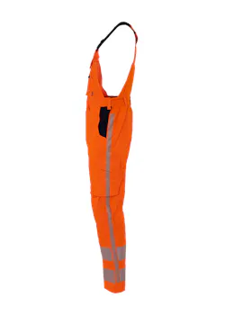 Sioen B-Tommel 7413A2OAAFC1 Bib & Brace Broek Stretch High-vis miniatuur