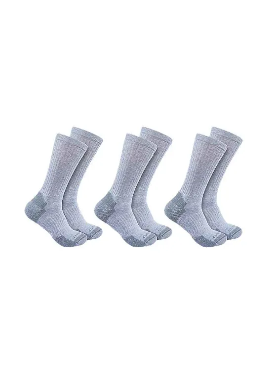Carhartt Cotton Blend Crew Sock 3 Pack SC6203M