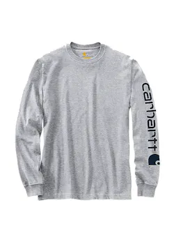 Carhartt Sleeve Logo EK231 T-Shirt L/S Comfort Fit miniatuur