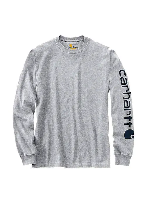 Carhartt Sleeve Logo EK231 T-Shirt L/S Comfort Fit