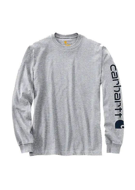 Carhartt Long-Sleeve Logo T-shirt