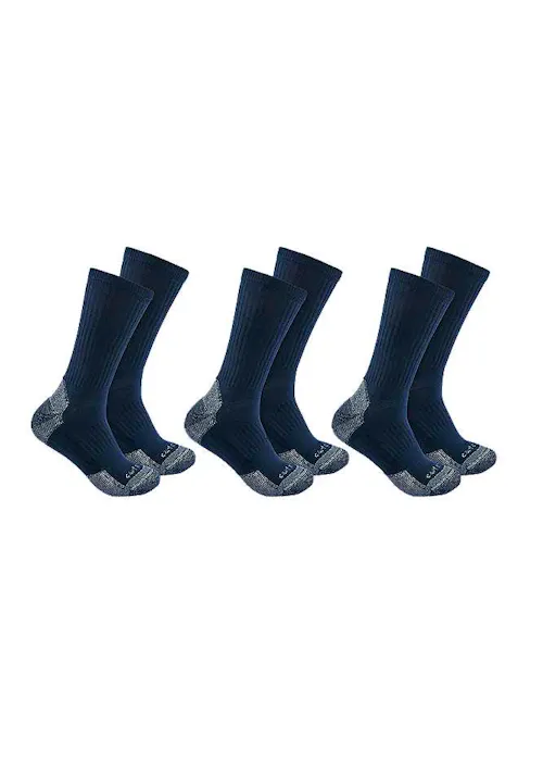 Carhartt Cotton Blend Crew Sock 3 Pack SC6203M